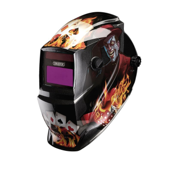 Draper WHVS-PC Auto-Darkening Welding Helmet, Playing Cards - Code: 02515 - Pack Qty 1