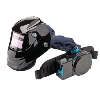 Draper WHAFVS Draper Expert Air-Fed PAPR Auto-Darkening Welding Helmet, Black - Code: 02518 - Pack Qty 1