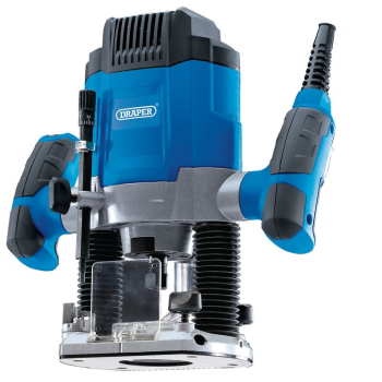 Draper R8/1200D 230V Variable Speed Router, 1/4 inch , 1200W - Code: 02519 - Pack Qty 1