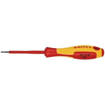 Draper 98 13 20 KNIPEX 98 13 20 VDE Insulated Hexagon Screwdriver, 2.0 x 75mm - Code: 02563 - Pack Qty 1