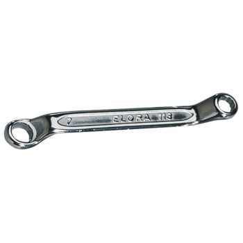 Draper 113-6x7 Elora Midget Deep Crank Metric Ring Spanner, 6 x 7mm - Code: 02604 - Pack Qty 1