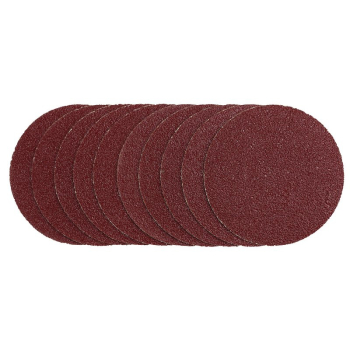 Draper SDHL125 Sanding Discs, 125mm, Hook & Loop, 40G (Pack of 10) - Code: 02693 - Pack Qty 1