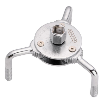Draper OFW3 3-Leg Oil Filter Wrench, 69-136mm - Code: 02749 - Pack Qty 1
