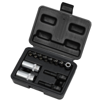 Draper ACETK Air Conditioning and ECU Tool Kit, 1/4 inch  Sq. Dr. (12 Piece) - Code: 02907 - Pack Qty 1