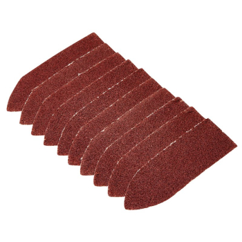 Draper APT152 Hook and Loop Finger Sander Sheets, 67 x 67 x 22mm, 80 Grit (Pack of 10) - Code: 02926 - Pack Qty 1