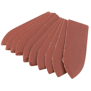 Draper APT152 Hook and Loop Finger Sander Sheets, 67 x 67 x 22mm, 240 Grit (Pack of 10) - Code: 02928 - Pack Qty 1