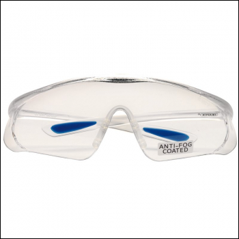 Draper SSP8A Clear Anti-Mist Glasses - Code: 02931 - Pack Qty 1