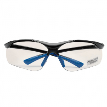 Draper SSP12UVA Clear Anti-Mist All Weather Safety Glasses - Code: 02936 - Pack Qty 1