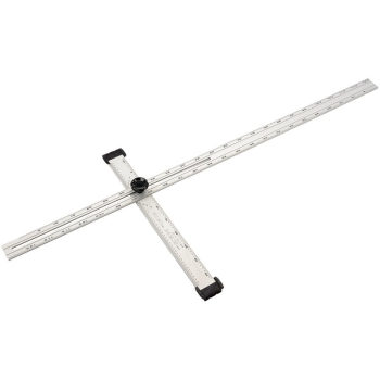 Draper D317 Draper Expert Adjustable Drywall 'T' Square, 1200mm - Code: 03078 - Pack Qty 2