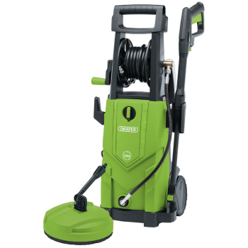 Draper PW2200/110D/GRN 230V Pressure Washer, 2200W, 165Bar, Green - Code: 03095 - Pack Qty 1