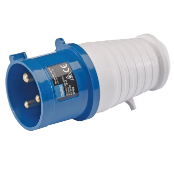 Draper SP230V/32A 230V IP44 Site Plug, 32A - Code: 03141 - Pack Qty 1