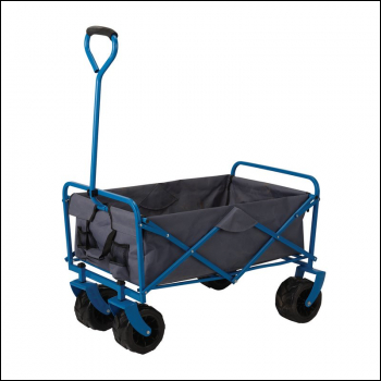 Draper FCLW Foldable Cart with Large Wheels, 80kg - Code: 03217 - Pack Qty 1