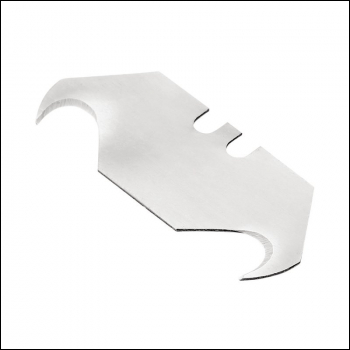 Draper HTKB5 Heavy Duty Hooked Trimming Knife Blades (Pack of 5) - Code: 03443 - Pack Qty 1