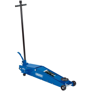 Draper TJ2LR Long Chassis Trolley Jack, 2 Tonne - Code: 03461 - Pack Qty 1