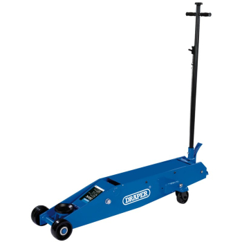 Draper TJ10LR Long Chassis Trolley Jack, 10 Tonne - Code: 03494 - Pack Qty 1