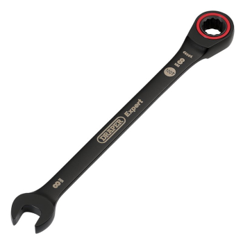 Draper 8241MM/BK Draper Expert HI-TORQ® Metric Ratchet Combination Spanner, 8mm, Black - Code: 03879 - Pack Qty 1