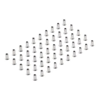 Draper RIVNUT5 Zinc Plated Threaded Insert Rivet Nuts, M5 x 0.8mm (Pack of 50) - Code: 04052 - Pack Qty 1