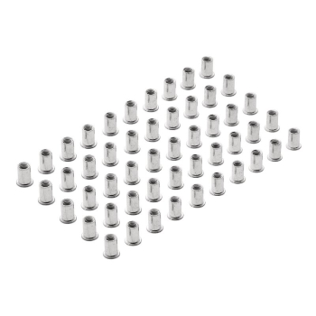 Draper RIVNUT10 Zinc Plated Threaded Insert Rivet Nuts, M10 x 1.5mm (Pack of 50) - Code: 04056 - Pack Qty 1