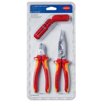 Draper 00 31 30 BK V01 KNIPEX 00 31 30 BK V01 Electrical Installations Set - Code: 04249 - Pack Qty 1