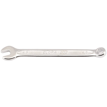 Draper 202-4,5 Elora Midget Combination Spanner, 4.5mm - Discontinued - Code: 04329 - Pack Qty 1