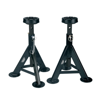 Draper AS3000EB Draper Expert Axle Stands, 3 Tonne, Black (Pair) - Code: 04336 - Pack Qty 1