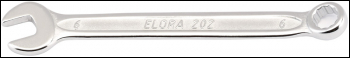 DRAPER Elora Midget Combination Spanner, 6mm - Pack Qty 1 - Code: 04353