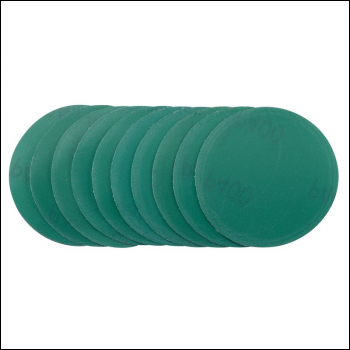 Draper SDWOD75 Wet and Dry Sanding Discs with Hook and Loop, 75mm, 400 Grit (Pack of 10) - Code: 04409 - Pack Qty 1