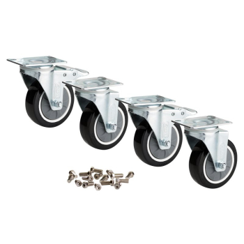 Draper YMS400-CS BUNKER® 4 Piece Castor Wheel Set - Code: 04531 - Pack Qty 1