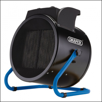 Draper ESH9000PTC 400V PTC Electric Space Heater, 9kW, 30708 BTU - Code: 04570 - Pack Qty 1