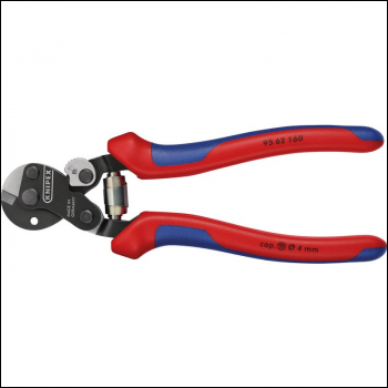 Draper 95 62 160 SB Knipex Wire Rope Cutters with Heavy Duty Handles, 160mm - Code: 04598 - Pack Qty 1