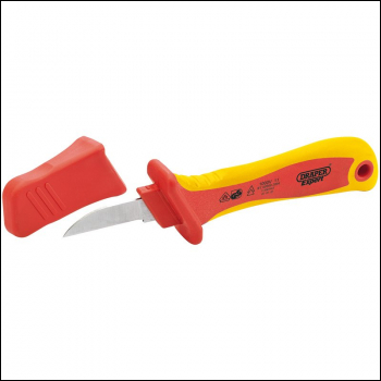 Draper ICK VDE Approved Fully Insulated Cable Knife, 200mm - Code: 04615 - Pack Qty 1