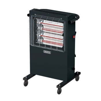 Draper IRH2800 230V Infrared Cabinet Heater, 2.8kW, 9553 BTU - Code: 04745 - Pack Qty 1