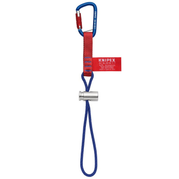 Draper 00 50 13 T BK KNIPEX 00 50 13 T BK Adapter Straps with Fixated Carabiner, 186mm - Code: 04766 - Pack Qty 1