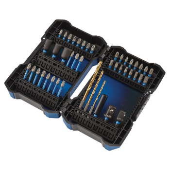 Draper IMBH44B Draper Expert Impact Screwdriver Bit Set, 1/4 inch  Hex (44 Piece) - Code: 04931 - Pack Qty 1
