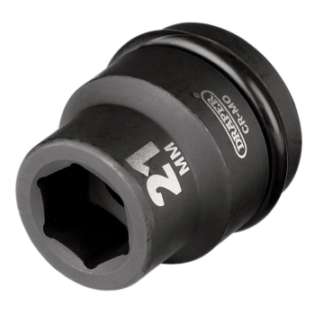 Draper 419-MM Draper Expert HI-TORQ® 6 Point Impact Socket, 3/4 inch  Sq. Dr., 21mm - Code: 05002 - Pack Qty 1