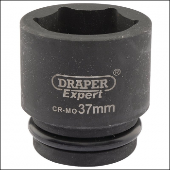 Draper 419-MM Draper Expert HI-TORQ® 6 Point Impact Socket, 3/4 inch  Sq. Dr., 37mm - Code: 05017 - Pack Qty 1