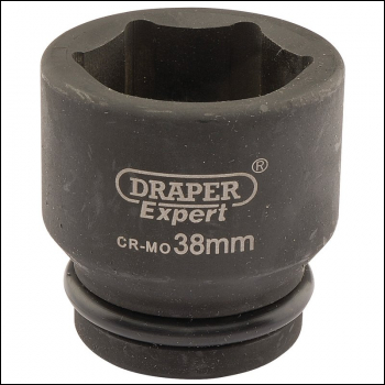 Draper 419-MM Draper Expert HI-TORQ® 6 Point Impact Socket, 3/4 inch  Sq. Dr., 38mm - Code: 05018 - Pack Qty 1