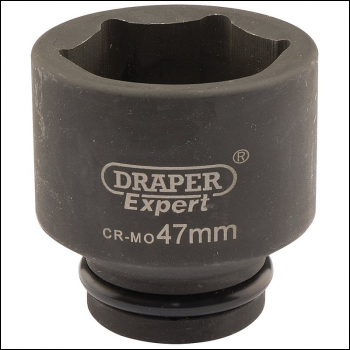 Draper 419-MM Draper Expert HI-TORQ® 6 Point Impact Socket, 3/4 inch  Sq. Dr., 47mm - Discontinued - Code: 05029 - Pack Qty 1