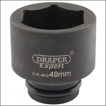 Draper 419-MM Draper Expert HI-TORQ® 6 Point Impact Socket, 3/4 inch  Sq. Dr., 49mm - Code: 05031 - Pack Qty 1