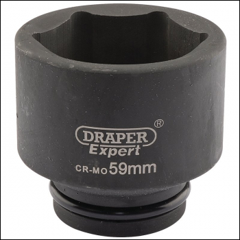 Draper 419-MM Draper Expert HI-TORQ® 6 Point Impact Socket, 3/4 inch  Sq. Dr., 59mm - Code: 05040 - Pack Qty 1