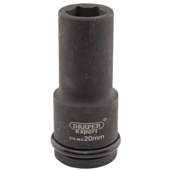 Draper 419D-MM Draper Hi-TORQ® Deep Impact Socket, 3/4 inch  Sq. Dr., 20mm - Code: 05052 - Pack Qty 1