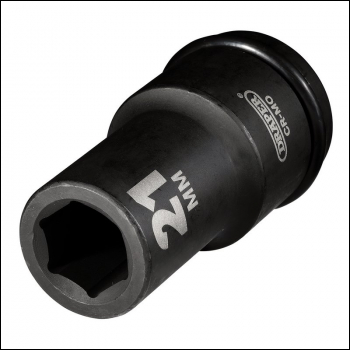 Draper 419D-MM Draper Hi-TORQ® Deep Impact Socket, 3/4 inch  Sq. Dr., 21mm - Code: 05053 - Pack Qty 1