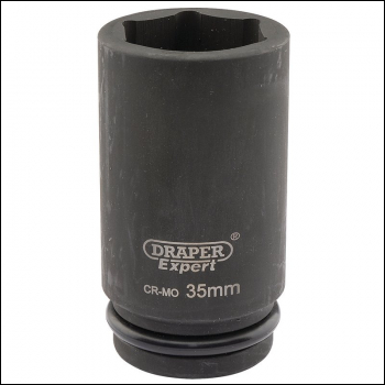Draper 419D-MM Draper Hi-TORQ® Deep Impact Socket, 3/4 inch  Sq. Dr., 35mm - Code: 05066 - Pack Qty 1