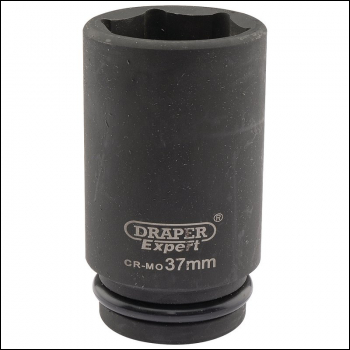 Draper 419D-MM Draper Expert HI-TORQ® 6 Point Deep Impact Socket, 3/4 inch  Sq. Dr., 37mm - Discontinued - Code: 05068 - Pack Qty 1