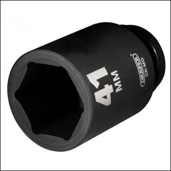 Draper 419D-MM Draper Hi-TORQ® Deep Impact Socket, 3/4 inch  Sq. Dr., 41mm - Code: 05072 - Pack Qty 1