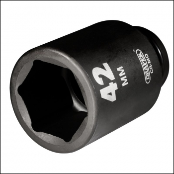Draper 419D-MM Draper Hi-TORQ® Deep Impact Socket, 3/4 inch  Sq. Dr., 42mm - Code: 05073 - Pack Qty 1