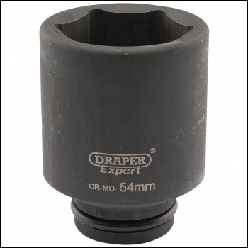 Draper 419D-MM Draper Expert HI-TORQ® 6 Point Deep Impact Socket, 3/4 inch  Sq. Dr., 54mm - Code: 05084 - Pack Qty 1
