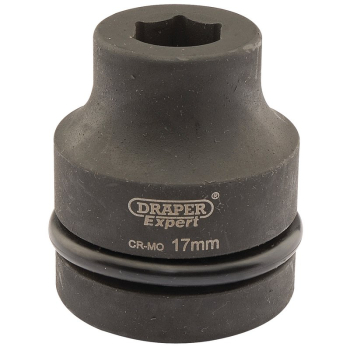 Draper 425-MM Draper Expert HI-TORQ®  6 Point Impact Socket, 1 inch  Sq. Dr., 17mm - Code: 05098 - Pack Qty 1