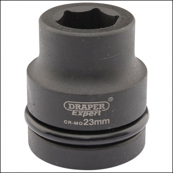 Draper 425-MM Draper Expert HI-TORQ® 6 Point Impact Socket, 1 inch  Sq. Dr., 23mm - Code: 05104 - Pack Qty 1