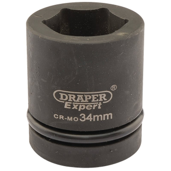 Draper 425-MM Draper Hi-TORQ® Impact Socket, 1 inch  Sq. Dr., 34mm - Code: 05114 - Pack Qty 1